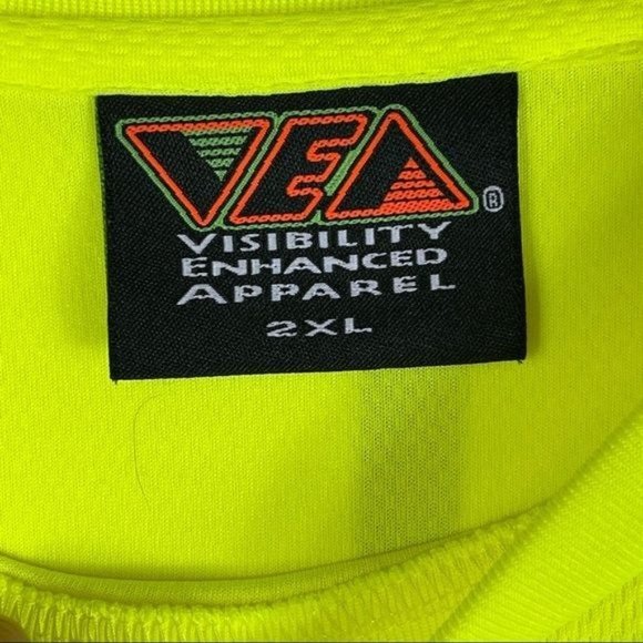 Visibility Enhanced Apparel High Visibility Reflective Short Sleeve Shirt 2XL - Picture 6 of 6